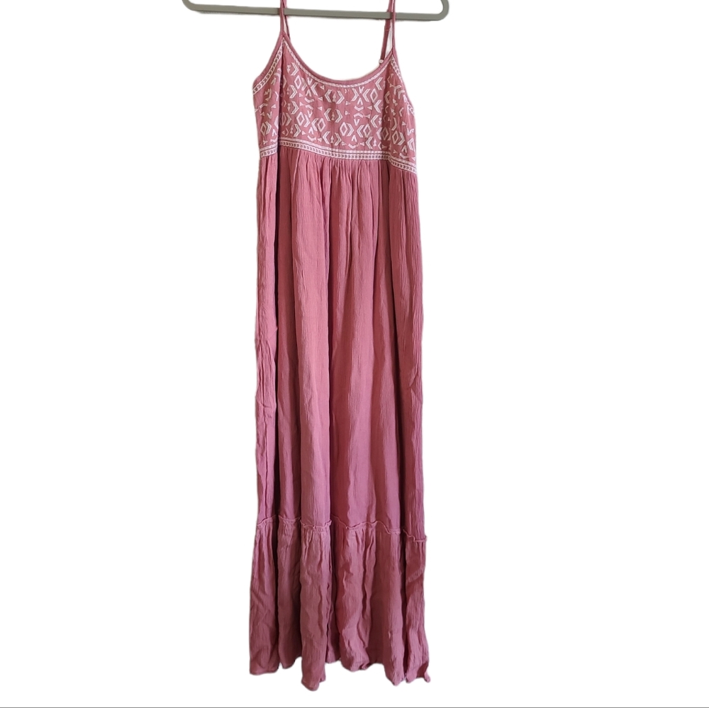 SIM & SAM BOHEMIAN MAXI DRESS SIZE EXTRA SMALL